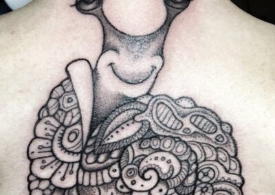 Tattoo Schnecke Muster