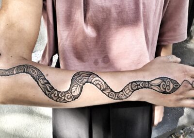 Tattoo Schlange Muster